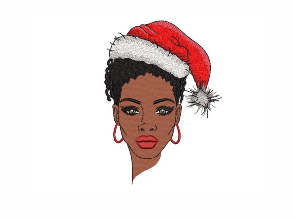 Christmas Black Woman