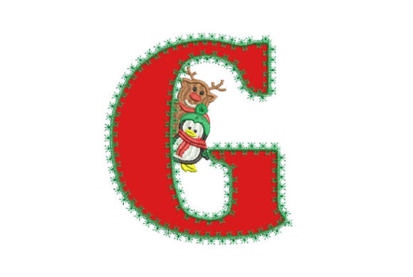 Christmas Letter G