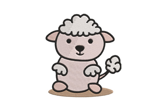 Cute Animal Sheep Cartoon