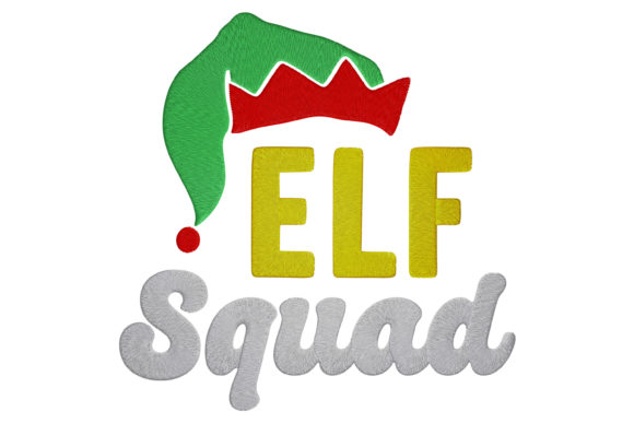 Elf Squad: A Cheerful, Craft-Ready Christmas Embroidery Design