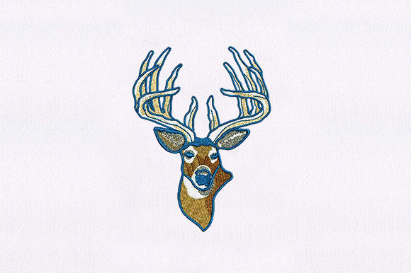 Gorgeous Deer: A Woodland Embroidery Design That Earns Its Name