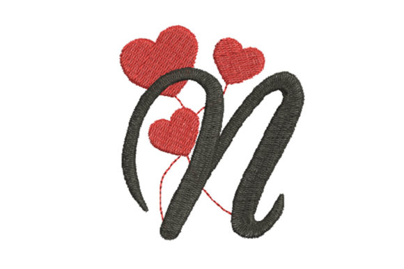 Heart Alphabet Letter N Review