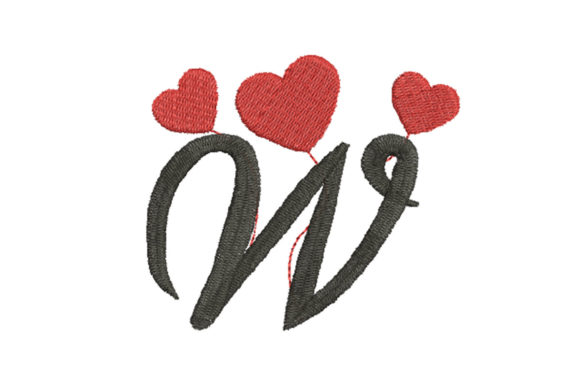 Heart Alphabet Letter W Review