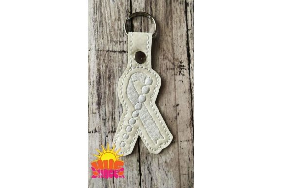 Lung Cancer Awareness Embroidery Design