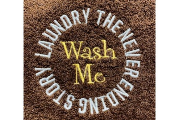 Wash Me: A Thoughtful Embroidery Design for Meaningful Gifts
